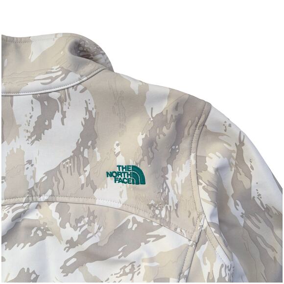 The North Face Apex Bionic Jacket Camo Windproof Shell Fleece Lining Midweight M - Picture 8 of 10